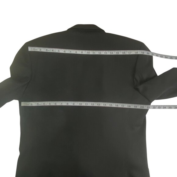 Vintage Peerless Mens Double Breasted Blazer | 42 | Black | Wool - Picture 7 of 12